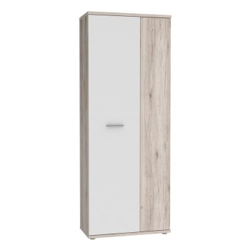 Komoda/Szafka na buty SIMO biała/taupe