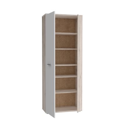 Komoda/Szafka na buty SIMO biała/taupe