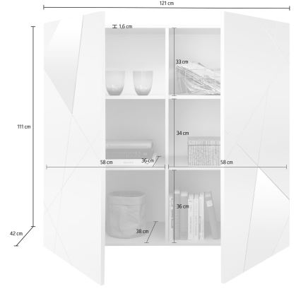 Komoda TAVRI antracyt