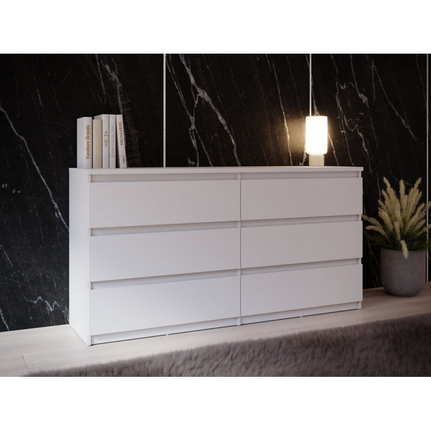 Komoda z szufladami MAO biała