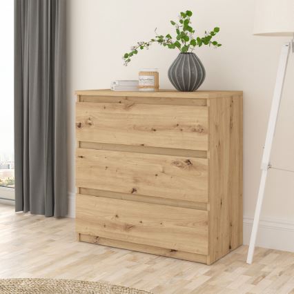 Komoda z szufladami MAO, dąb artisan