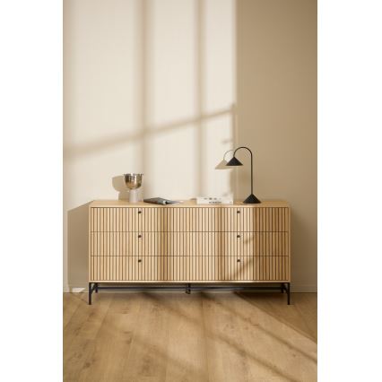 Komoda z szufladami OLIVIA dąb