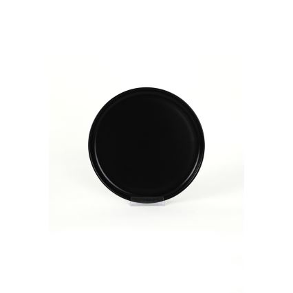 Komplet obiadowy 18 części czarny/ceramika