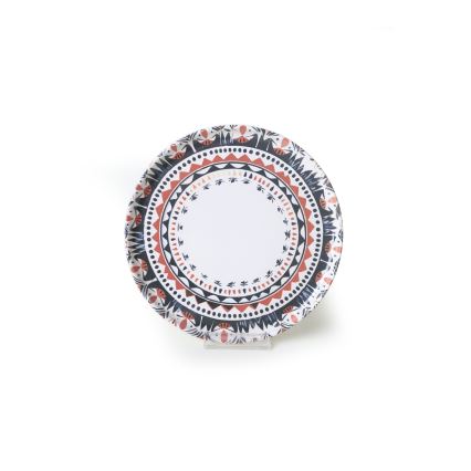 Komplet obiadowy 24 części, wielobarwny/kamionka