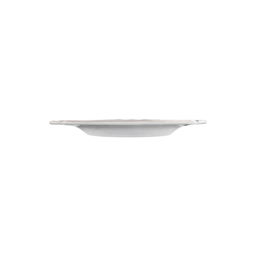 Komplet obiadowy 53-częściowy, biały/srebrny, porcelana