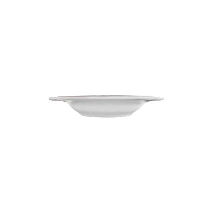Komplet obiadowy 53-częściowy, biały/srebrny, porcelana