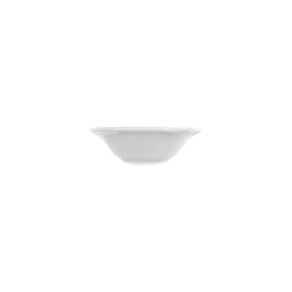 Komplet obiadowy 53-częściowy, biały/srebrny, porcelana