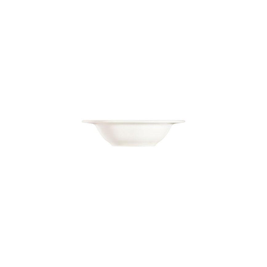 Komplet obiadowy 53-częściowy, kremowy/srebrny/porcelana