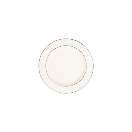 Komplet obiadowy 53-częściowy, kremowy/srebrny/porcelana