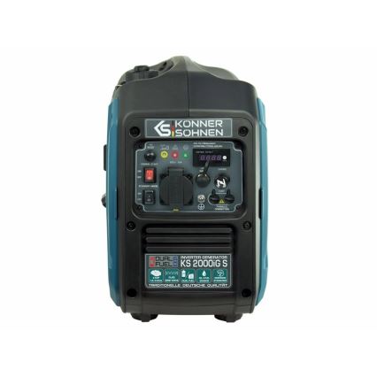 Könner & Söhnen KS7869 - Generator elektryczny inwerterowy na gaz i benzynę KS 2000iG S 2000W