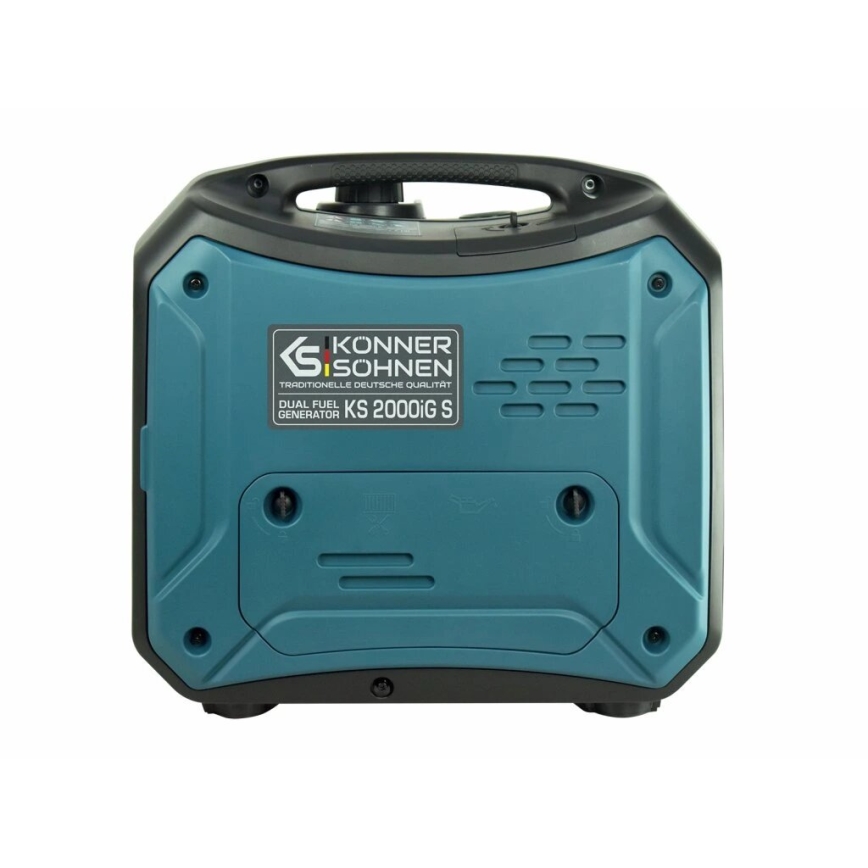 Könner & Söhnen KS7869 - Inwertorowa elektrocentrala gazowa i benzynowa KS 2000iG S 2000W