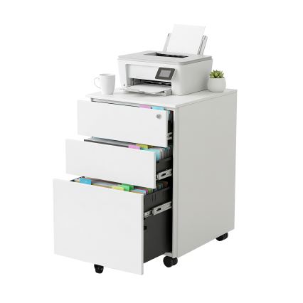 Kontener biurowy SECURIO, biały