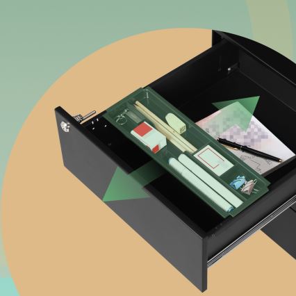 Kontener biurowy SECURIO czarny