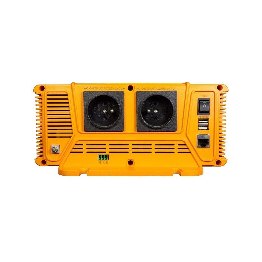 Konwerter napięcia 1200W/24/230V + przewodowy pilot zdalnego sterowania
