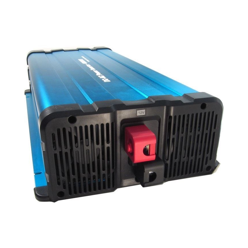 Konwerter napięcia 4000W/12V/230V + przewodowy pilot zdalnego sterowania