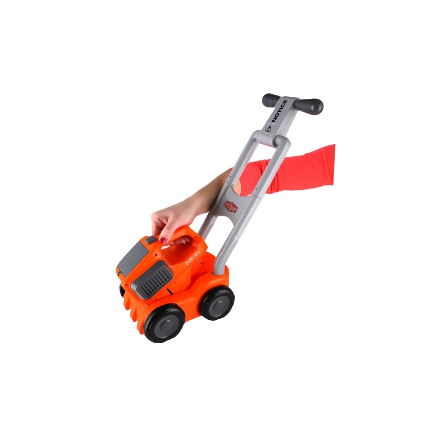 Kosiarka z dmuchawką do baniek i oświetleniem, zasilanie 4xAA