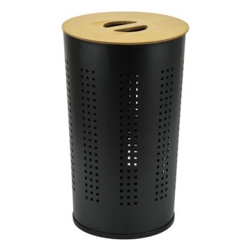 Kosz na pranie 46 l czarny