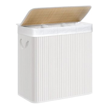 Kosz na pranie GUS biały