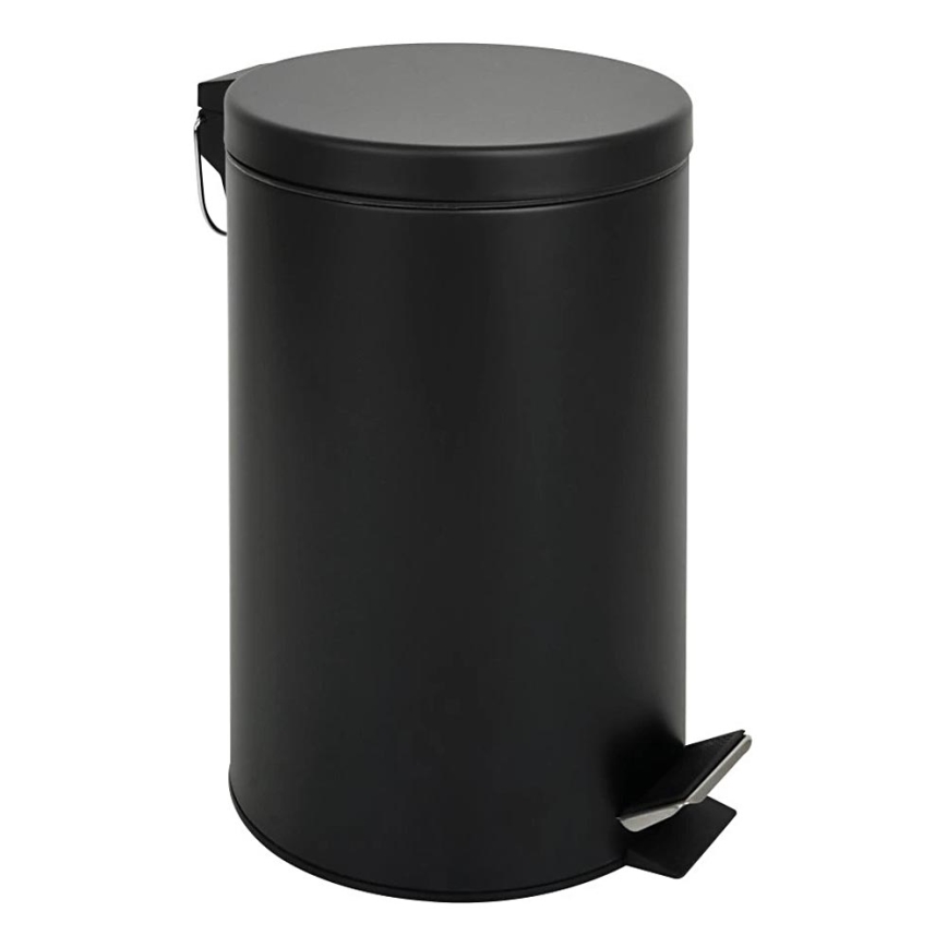 Kosz na śmieci 20 l czarny