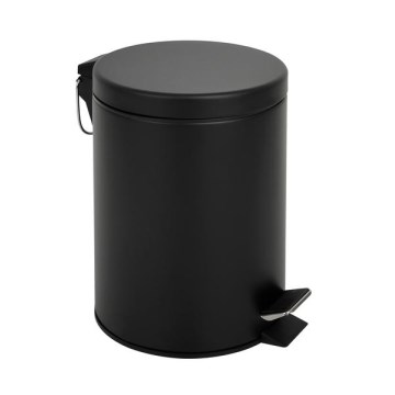 Kosz na śmieci 5 l czarny