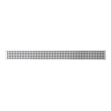 Kratka odpływowa 59,5x2,3 cm stal nierdzewna/srebrna
