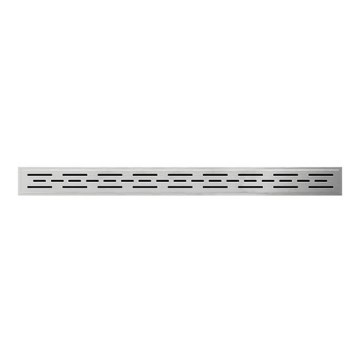Kratka odpływowa 90 cm stal nierdzewna/srebrna