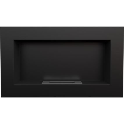 Kratki - Wbudowany BIO kominek 37,4x64,8 cm 1kW czarny