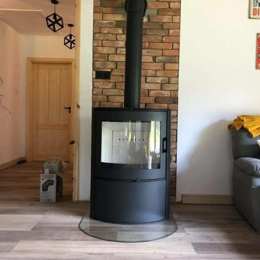 Kratki - Kominek stalowy 10kW 150mm