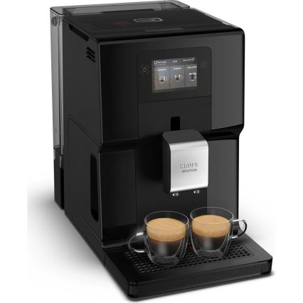 Krups - Automatyczny ekspres do kawy z pojemnikiem na mleko INTUITION PREFERENCE 1450W/230V czarny