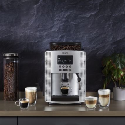 Krups - Automatyczny ekspres do kawy ESSENTIAL 1450W/230V srebrny