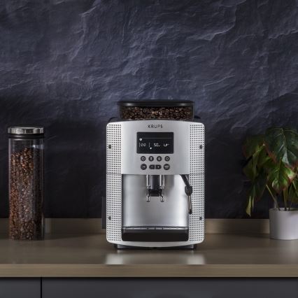 Krups - Automatyczny ekspres do kawy ESSENTIAL 1450W/230V srebrny