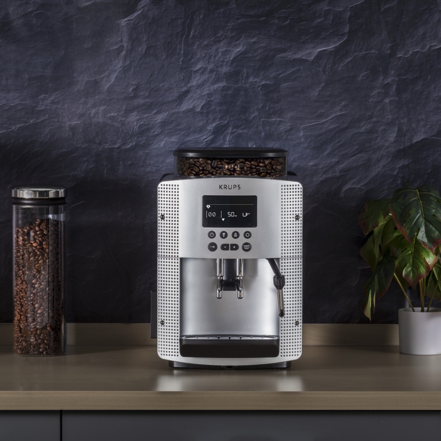 Krups - Automatyczny ekspres do kawy ESSENTIAL 1450W/230V srebrny
