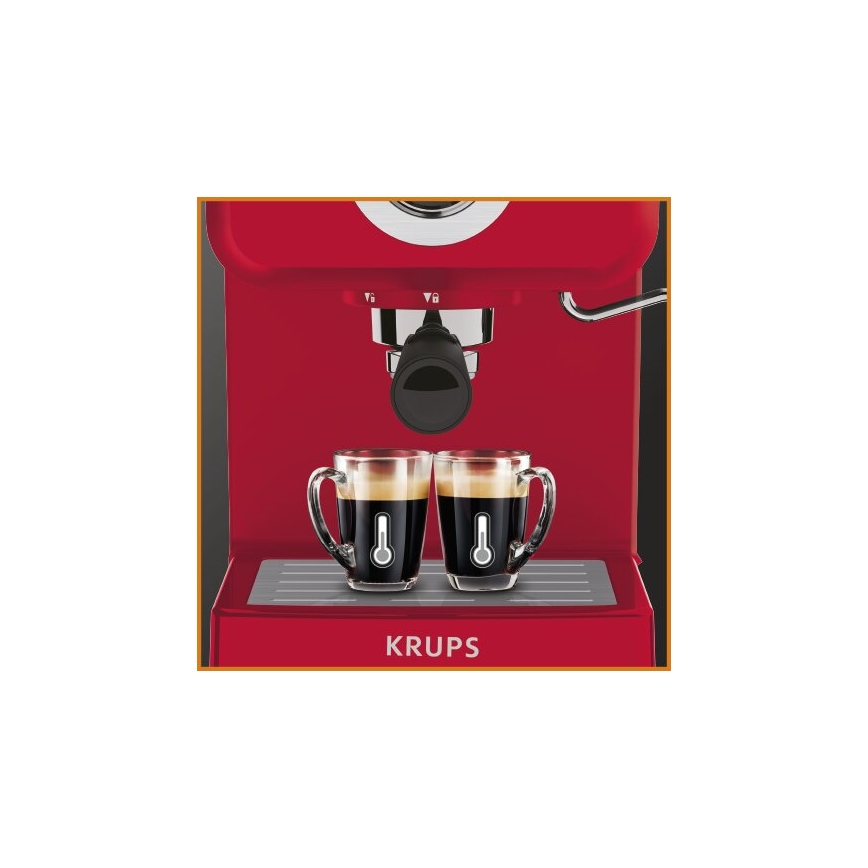 Krups - Ekspres kolbowy OPIO 1140W/230V