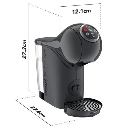 Krups - Ekspres na kapsułki NESCAFÉ DOLCE GUSTO GENIO S 1500W antracyt