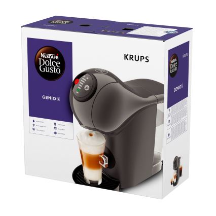 Krups - Ekspres na kapsułki NESCAFÉ DOLCE GUSTO GENIO S 1500W antracyt