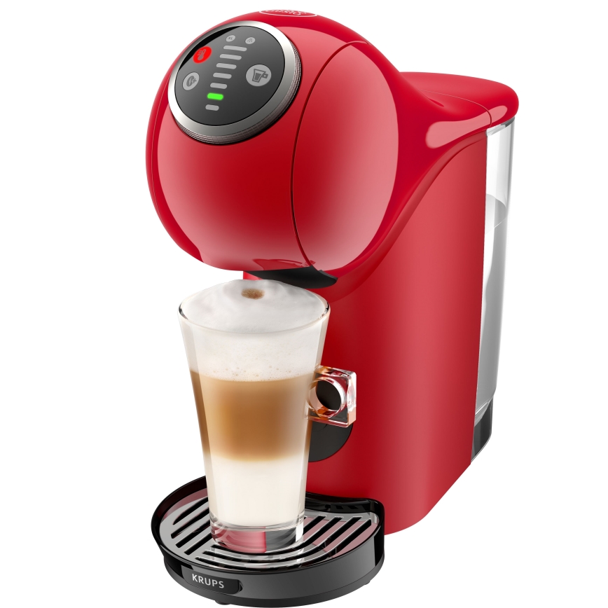 Krups - Ekspres na kapsułki NESCAFÉ DOLCE GUSTO GENIO S PLUS 1500W czerwony