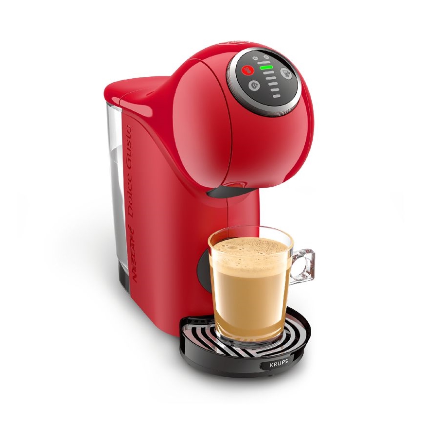 Krups - Ekspres na kapsułki NESCAFÉ DOLCE GUSTO GENIO S PLUS 1500W czerwony