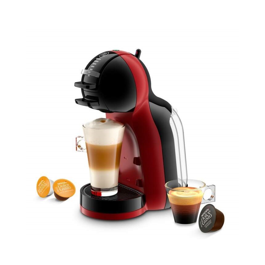 Krups - Ekspres na kapsułki NESCAFÉ DOLCE GUSTO MINI ME 1500W/230V czerwony/czarny