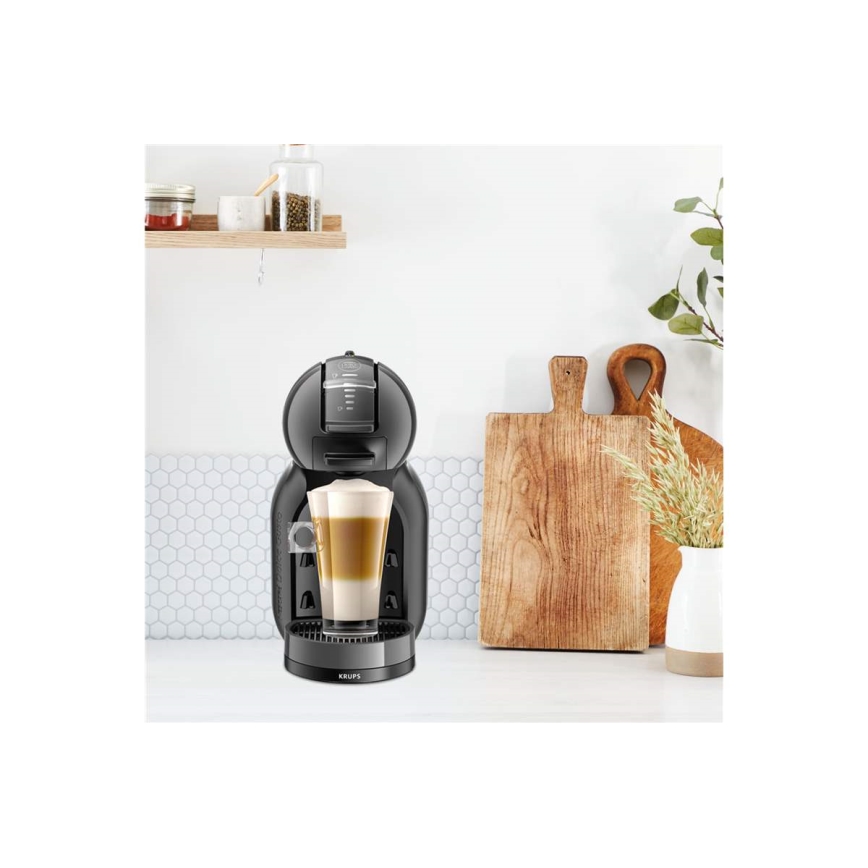 Krups - Ekspres na kapsułki NESCAFÉ DOLCE GUSTO MINI ME 1500W antracyt