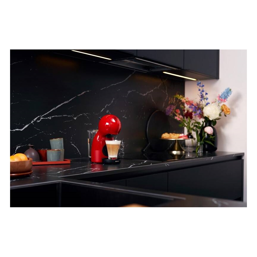 Krups - Ekspres na kapsułki NESCAFÉ DOLCE GUSTO PICCOLO XS 1600W czerwony