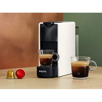 Krups - Ekspres na kapsułki NESPRESSO Essenza mini 1310W/230V biały