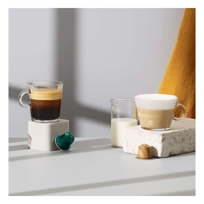 Krups - Ekspres na kapsułki NESPRESSO Essenza mini 1310W/230V biały