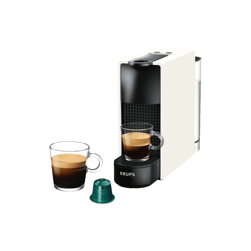 Krups - Ekspres na kapsułki NESPRESSO Essenza mini 1310W/230V biały