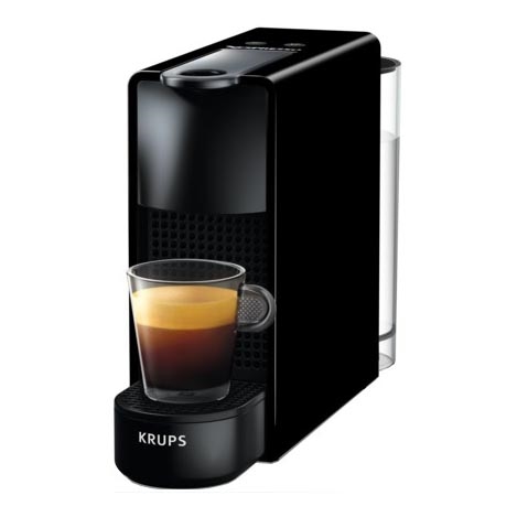 Krups - Ekspres na kapsułki NESPRESSO Essenza mini 1310W/230V czarny