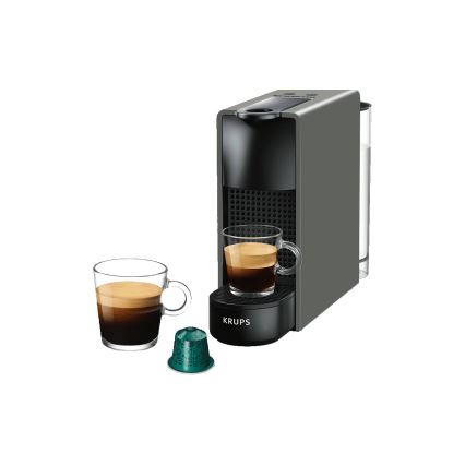 Krups - Ekspres na kapsułki NESPRESSO Essenza mini 1310W/230V szary