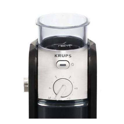 Krups - Elektryczny młynek do kawy 110W/230V stal nierdzewna/czarny