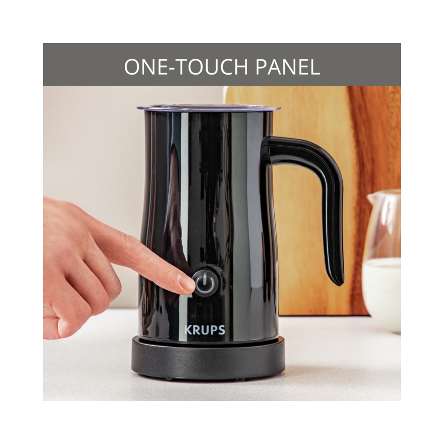 Krups - Spieniacz do mleka 300ml czarny