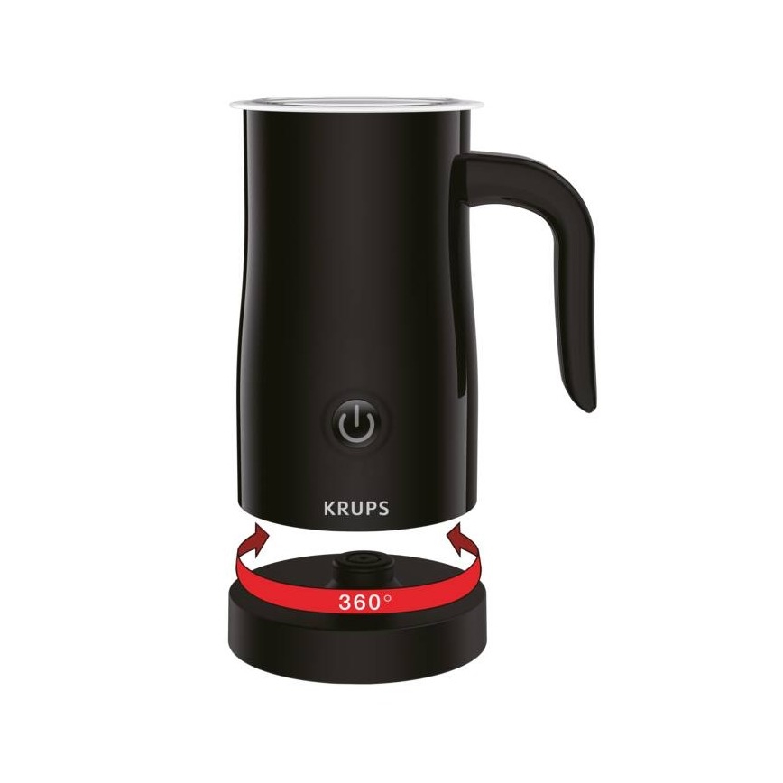Krups - Spieniacz do mleka 300ml czarny