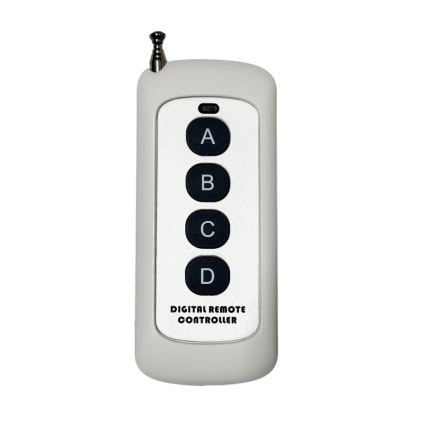 LED kryształowa lampa sufitowa SAMOA LED/30W/230V śr. 40 cm chrom błyszczący + pilot zdalnego sterowania