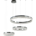 Kryształowy ściemnialny żyrandol LED na lince THALIA LED/120W/230V 3000-6000K + zdalne sterowanie